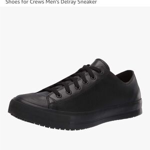 Shoes For Crews Women’s Black Low-Top Sneakers